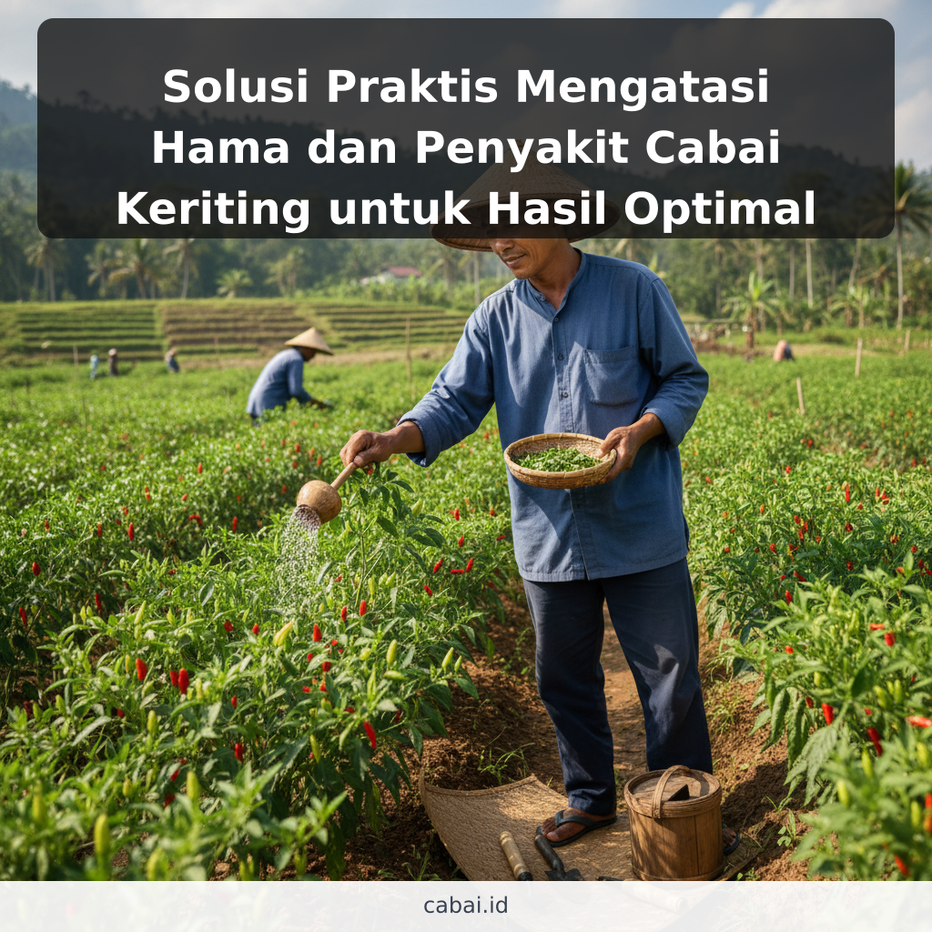 Solusi Praktis Mengatasi Hama dan Penyakit Cabai Keriting untuk Hasil Optimal