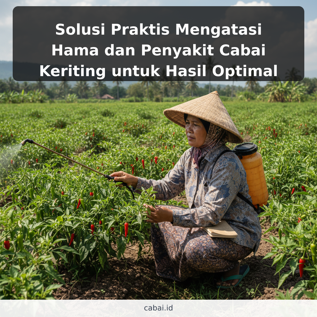 Solusi Praktis Mengatasi Hama dan Penyakit Cabai Keriting untuk Hasil Optimal
