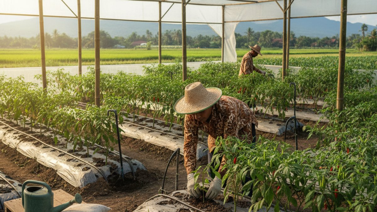 Jual Cabai Green House Berkualitas Premium dari Surabaya