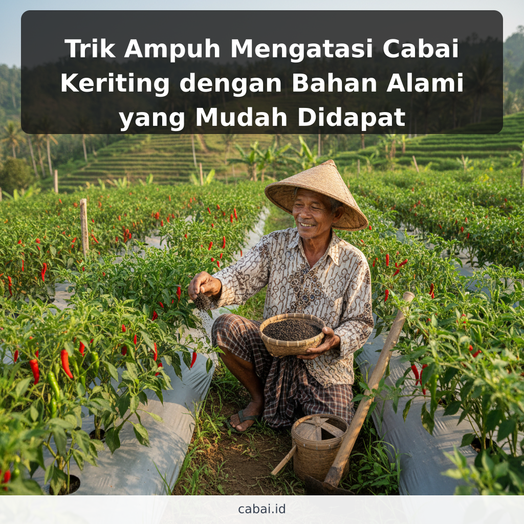 Trik Ampuh Mengatasi Cabai Keriting dengan Bahan Alami yang Mudah Didapat